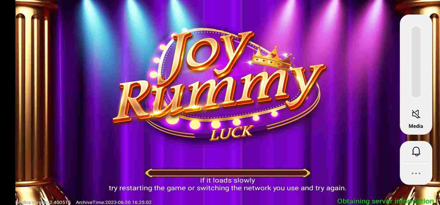 Joy Rummy Banner